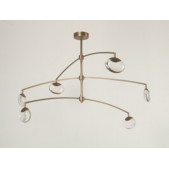 QZ9112 GAIA PEBBLE TIERED PENDANT